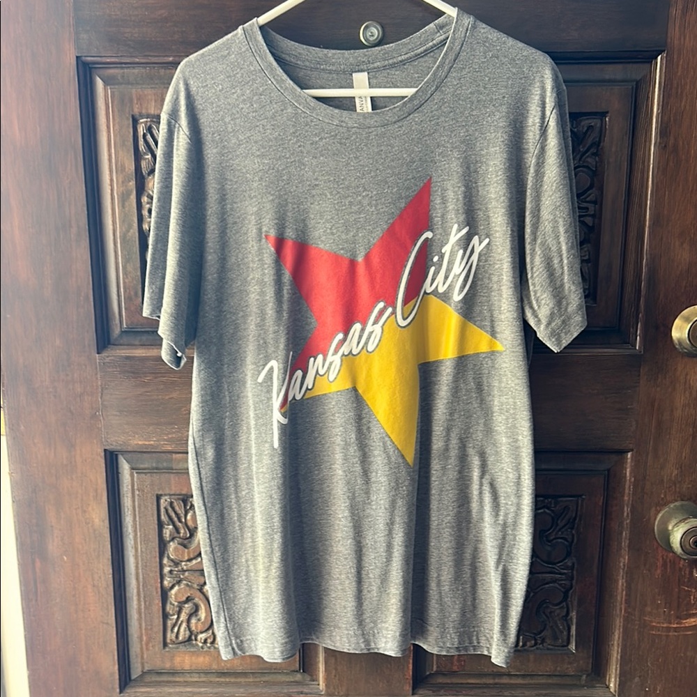 Gray Kansas City Star T-Shirt